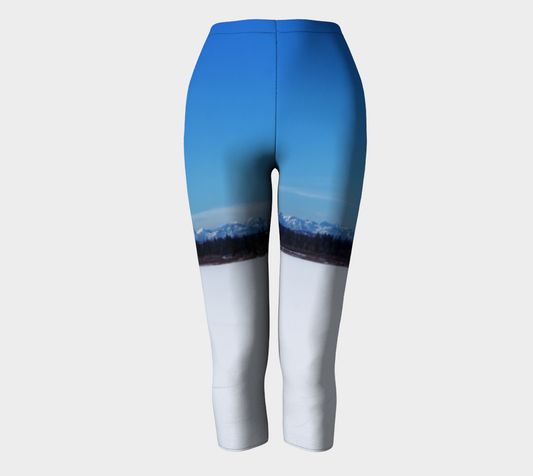 Women's Capris - Glenmore Reservoir Winter