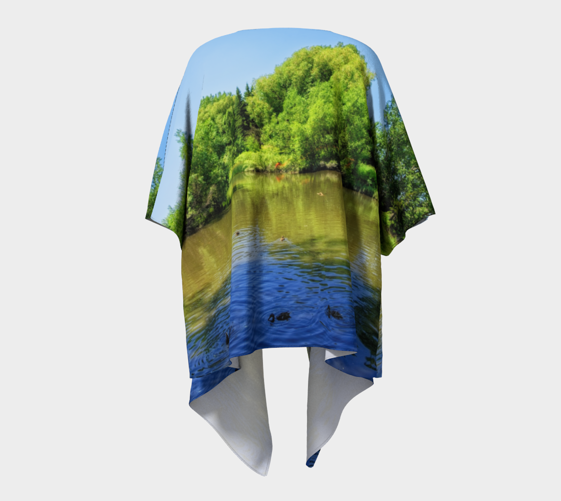 Draped Kimono - Confederation Park Pond