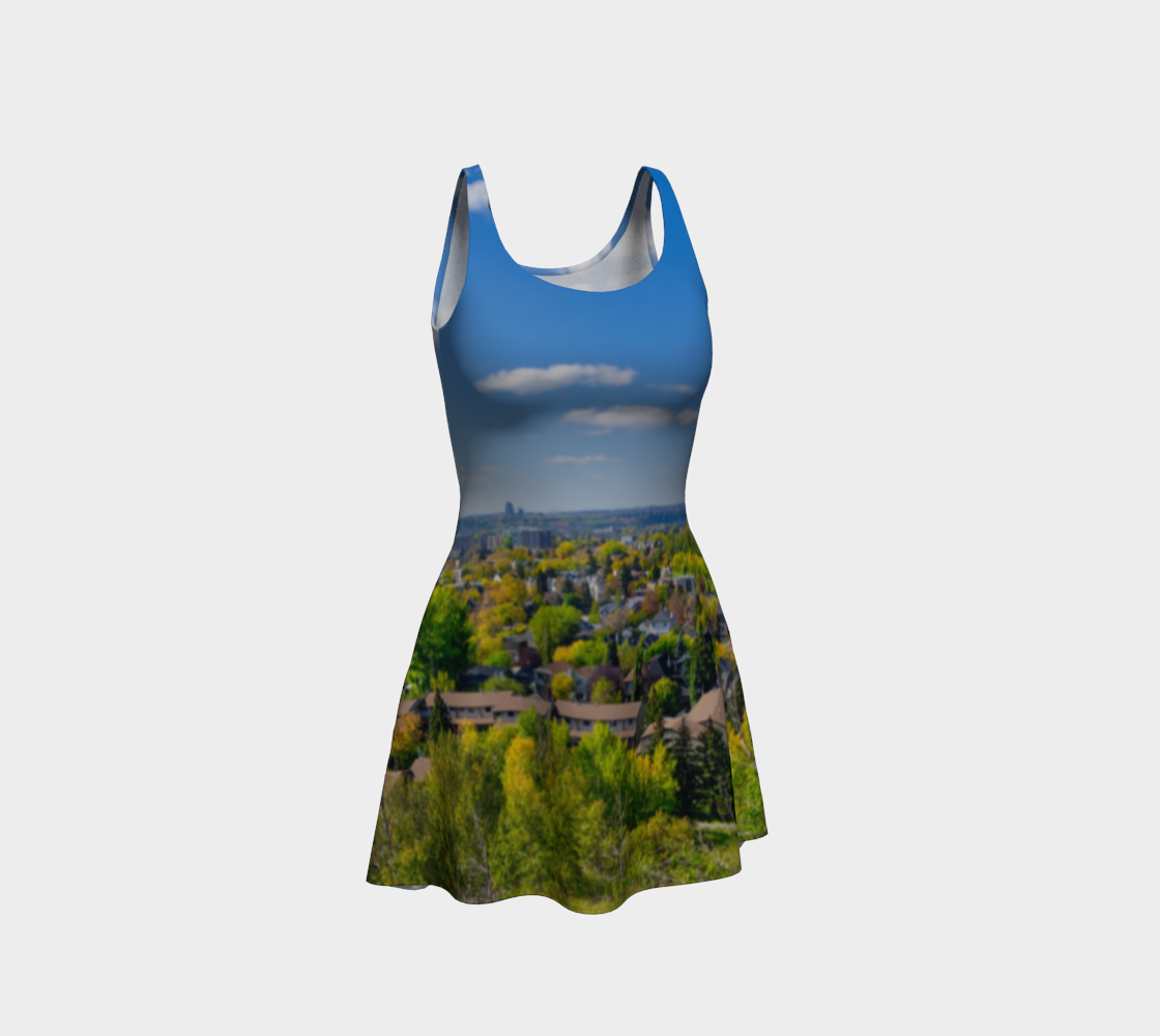 Flare Dress - McHugh Bluff Fall Colours