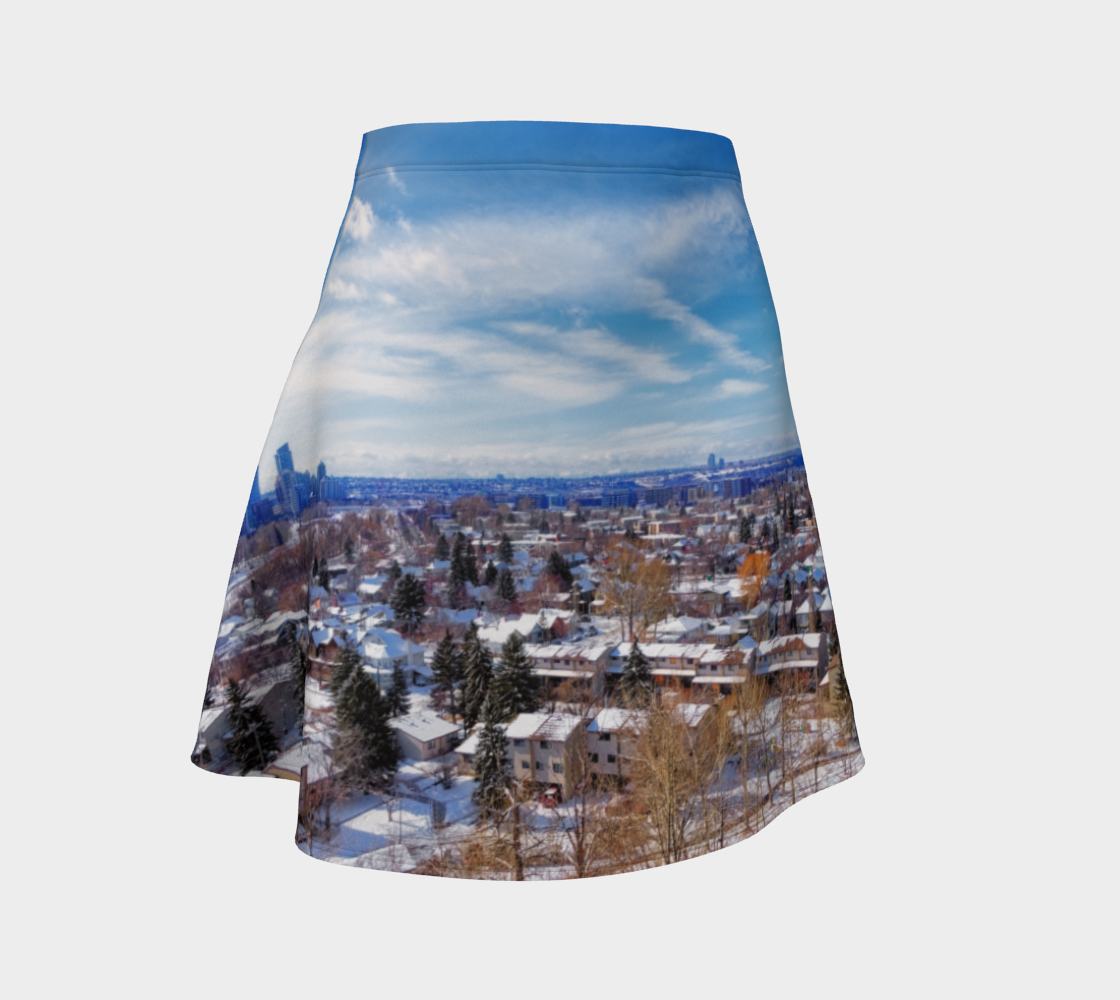 Women's Flare Skirt - McHugh Bluff Winter