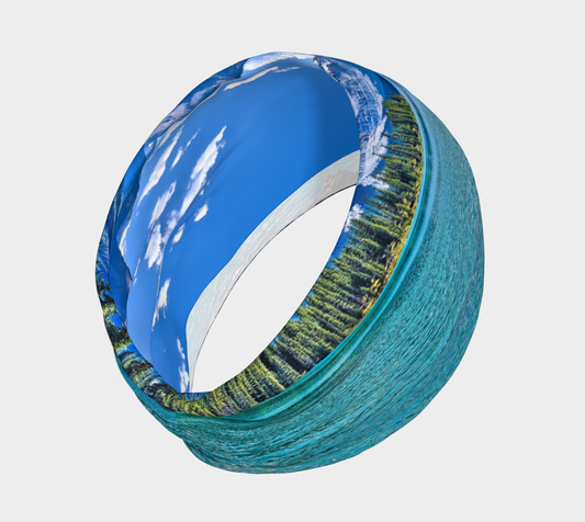 Headband - Jasper National Park Spirit Island Maligne Lake HDR