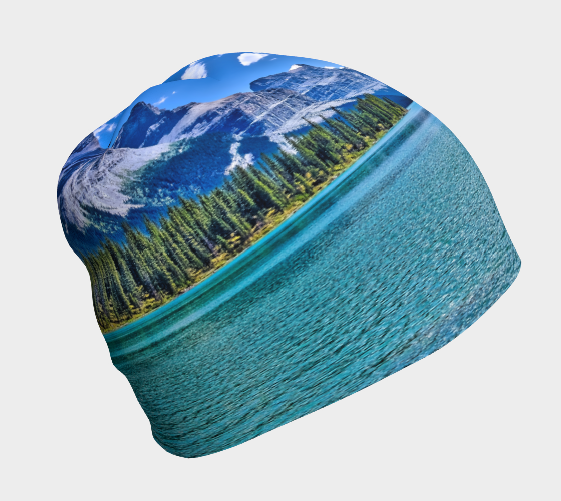 Beanie/Toque - Jasper National Park Spirit Island Maligne Lake HDR