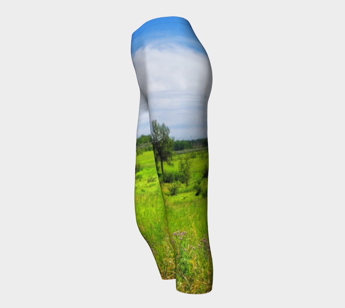 Women's Capris - Fish Creek Park Votier's Flats Meadow