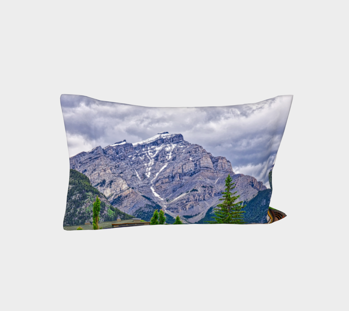 Bed Pillow Sleeve - Cascade Mountain Banff