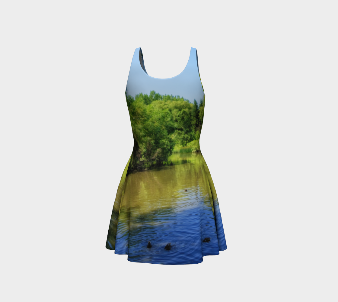 Flare Dress - Confederation Park Pond