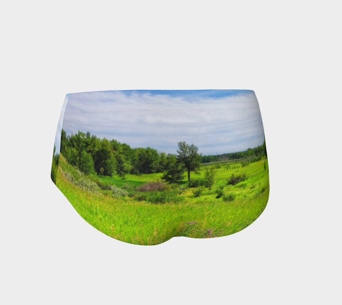 Women's Mini Shorts - Fish Creek Park Votier's Flats Meadow