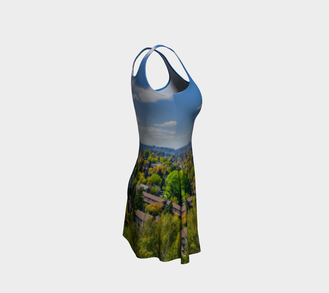 Flare Dress - McHugh Bluff Fall Colours