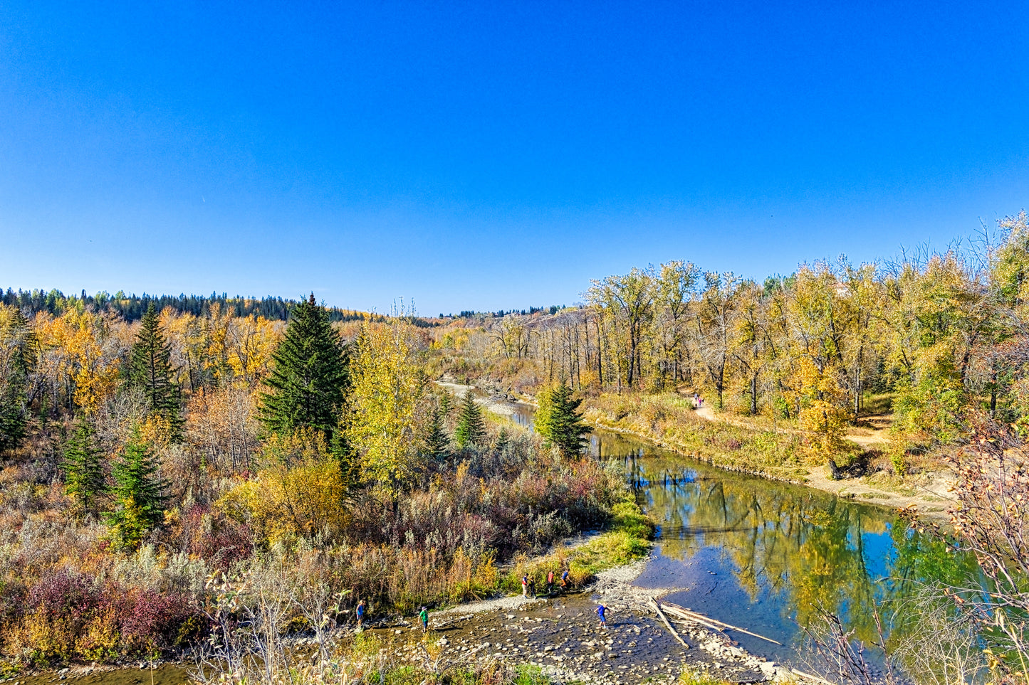 Fish Creek Park Votier's Flats Lookout Fall HDR Digital Download