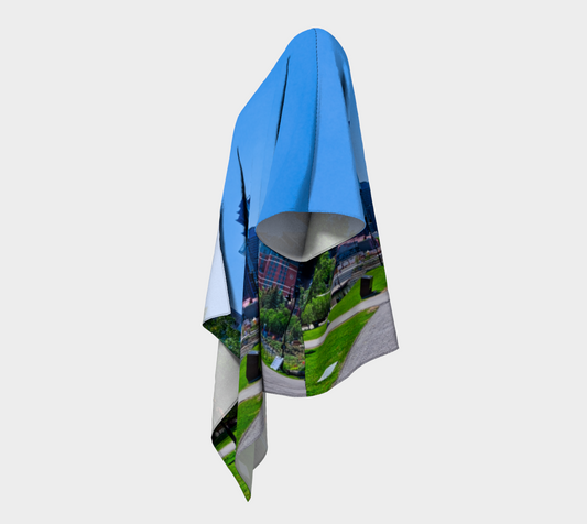 Draped Kimono - Downtown Calgary Prince's Island Park HDR