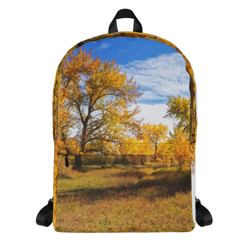 Backpack - Sue Higgins Park Fall Colours