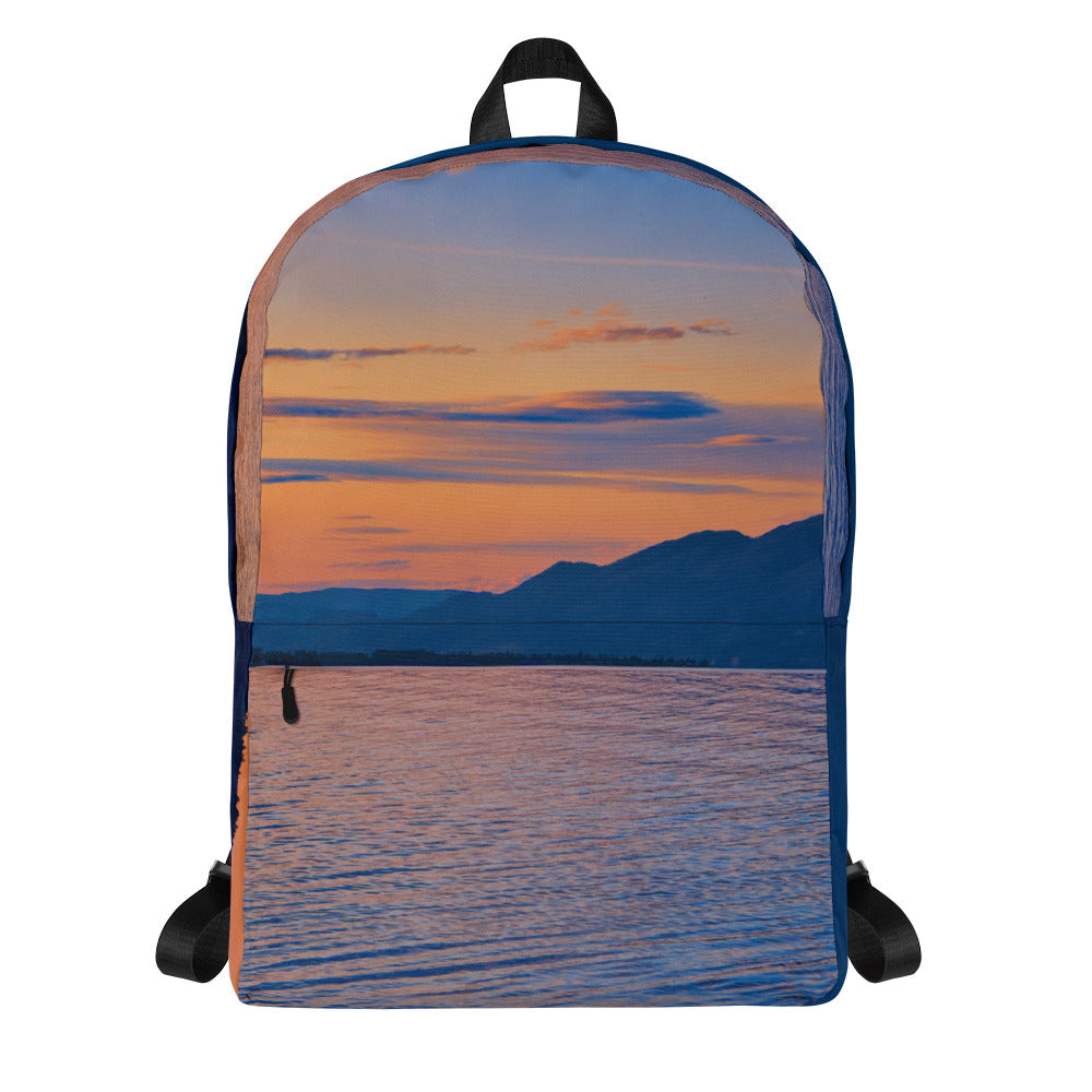 Backpack - Okanagan Lake Sunset