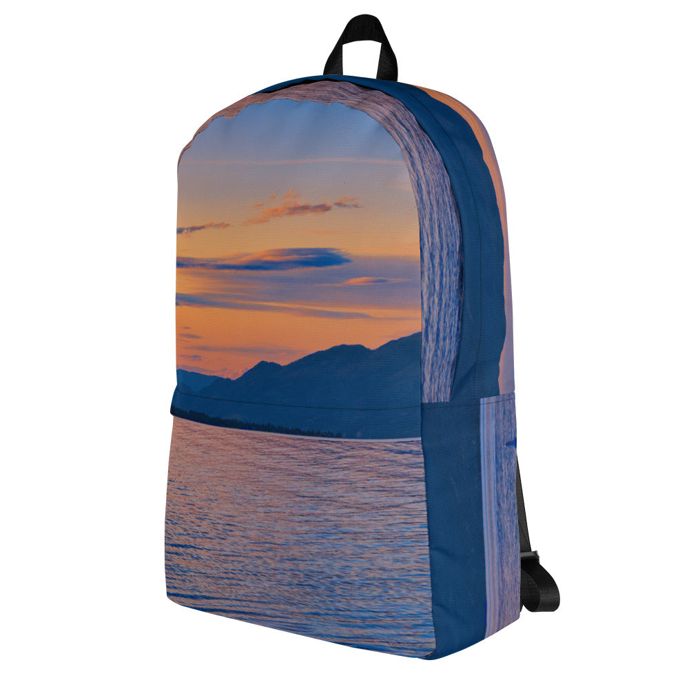 Backpack - Okanagan Lake Sunset