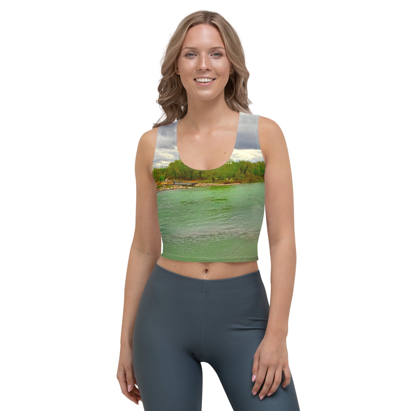 All-Over Crop Top - Calgary Bow River East Village