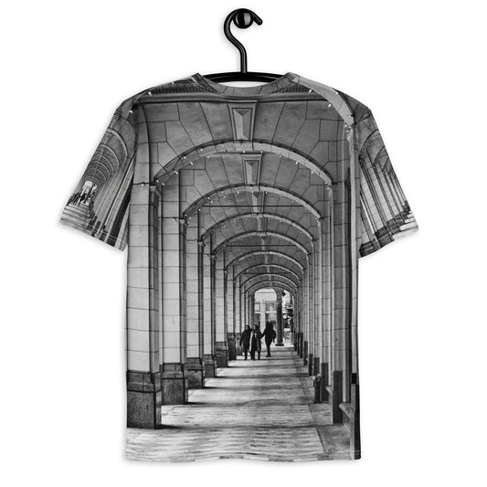 Men's All-over T-Shirt Hudson's Bay Sidewalk Black and White