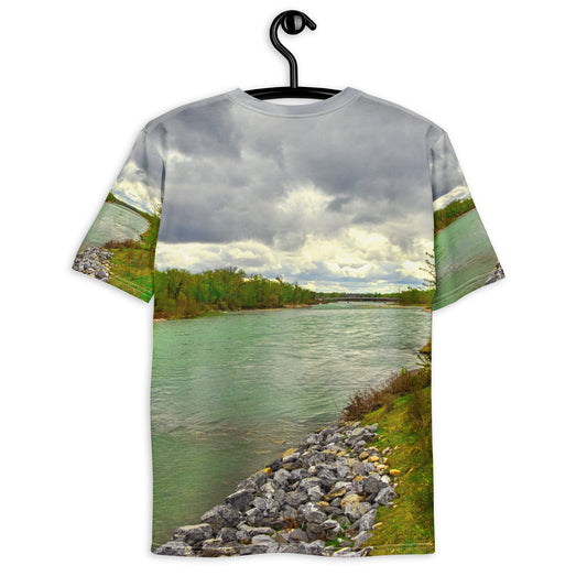 Men's All-Over T-Shirt - Calgary Bow River East Village