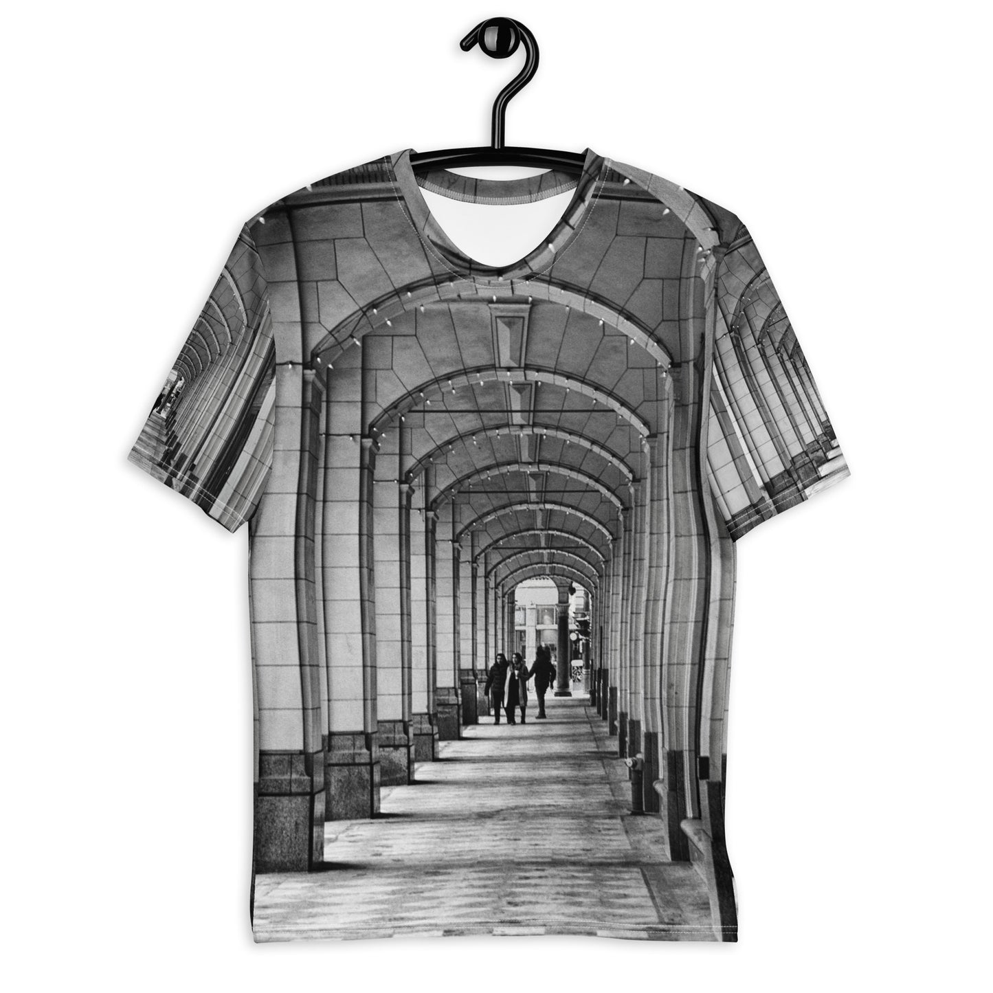 Men's All-over T-Shirt Hudson's Bay Sidewalk Black and White