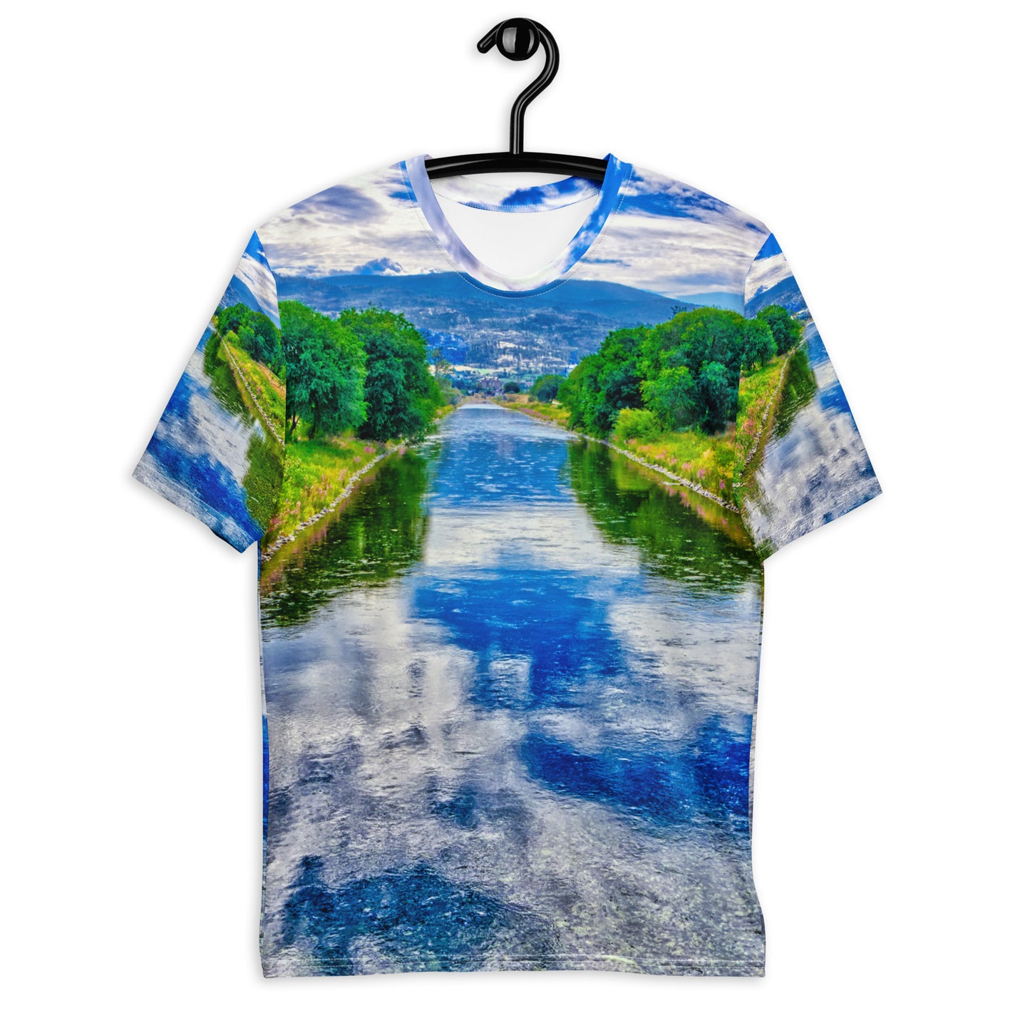 Men's All-Over T-Shirt - Penticton Okanagan River Channel HDR