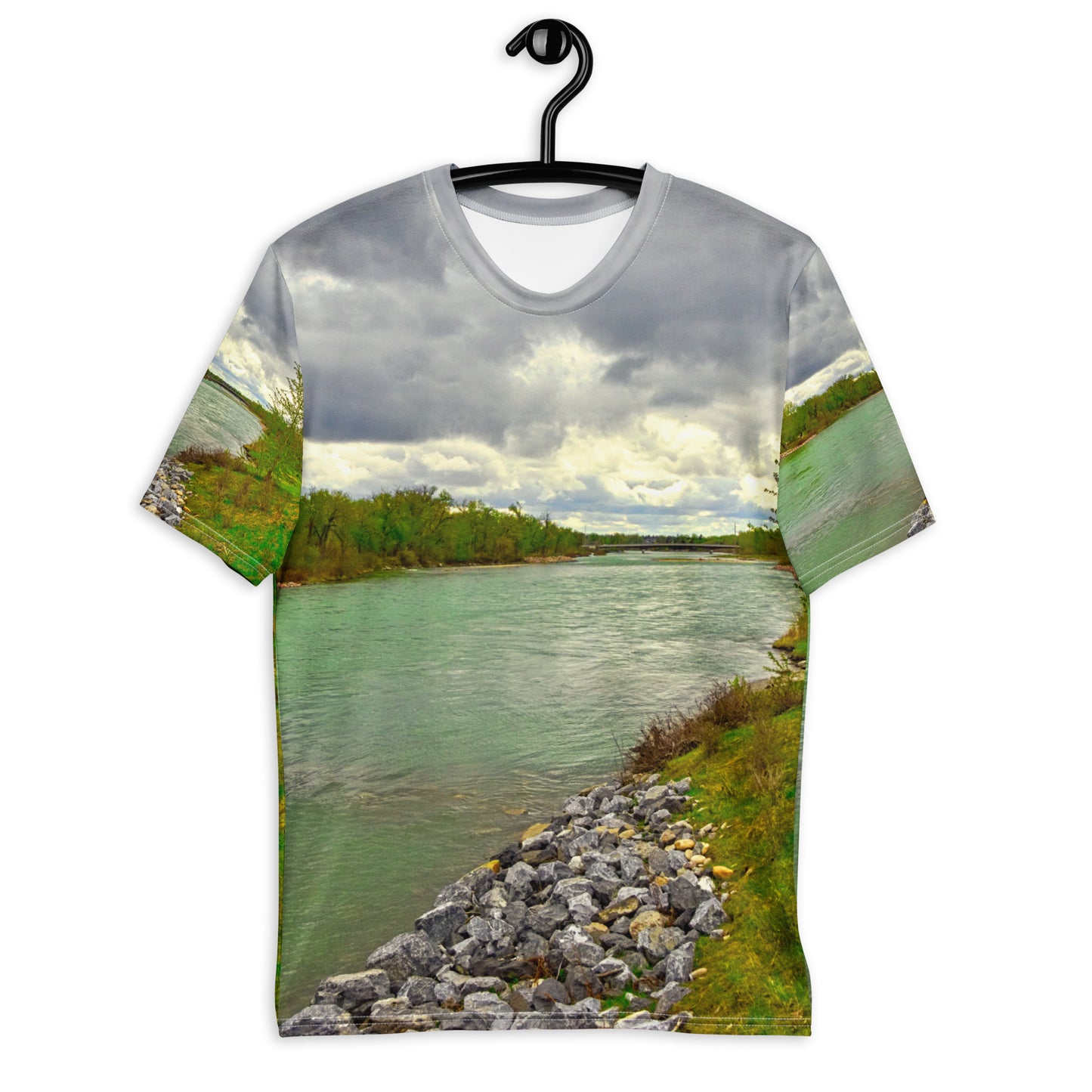Men's All-Over T-Shirt - Calgary Bow River East Village