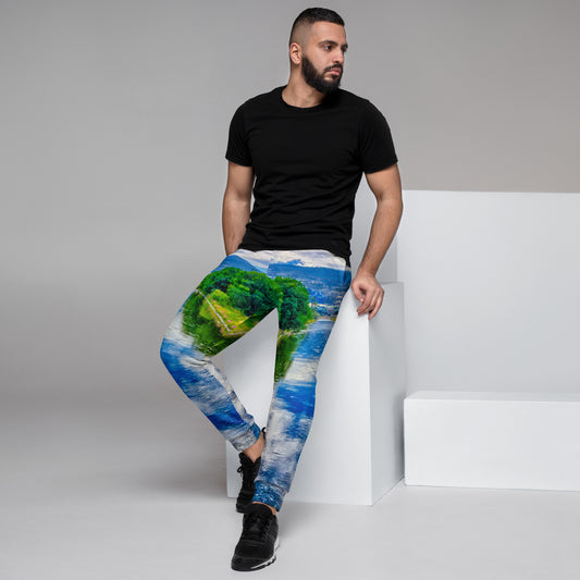 Men's Joggers - Penticton Okagan River Channel HDR