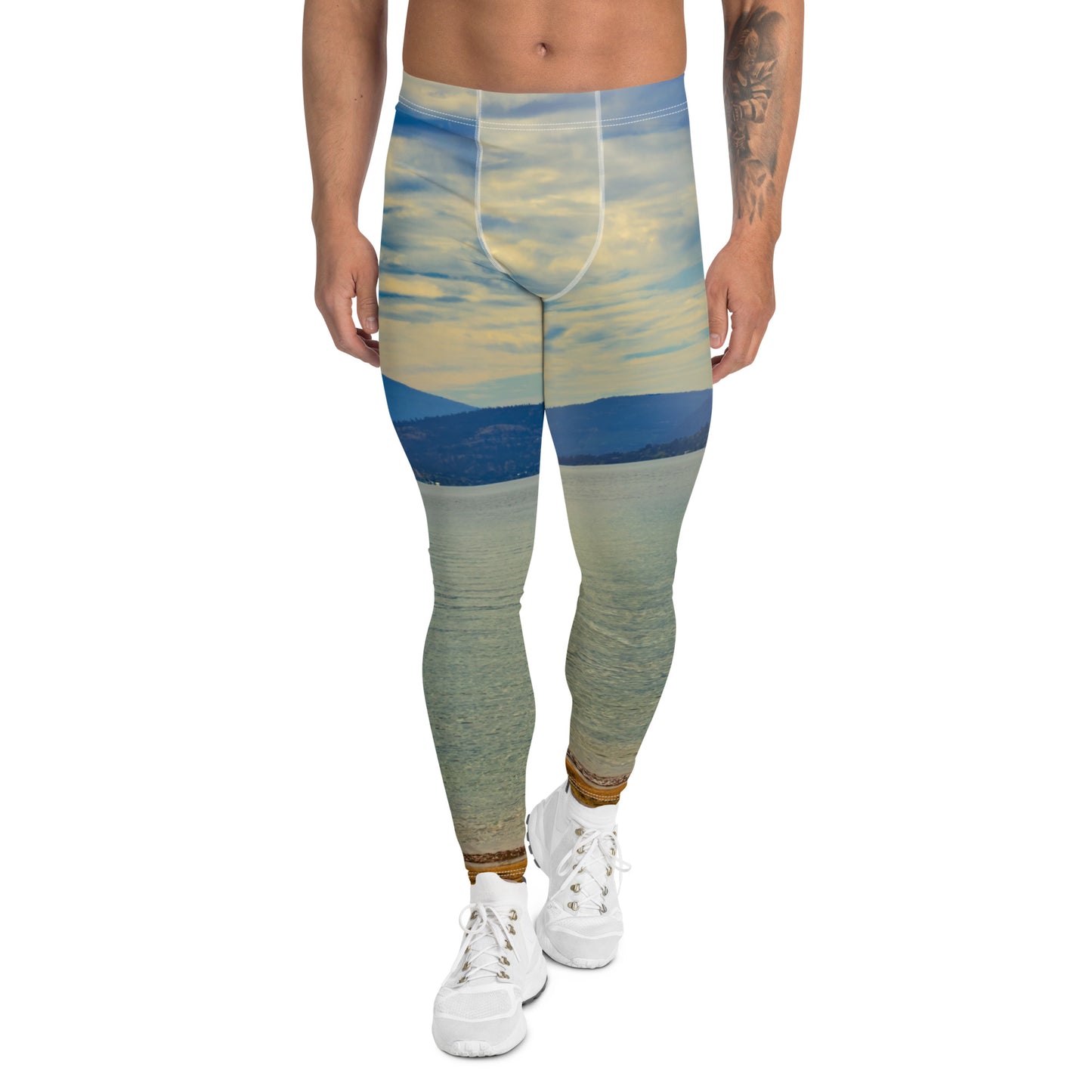 Men's Leggings - Penticton Skaha Lake