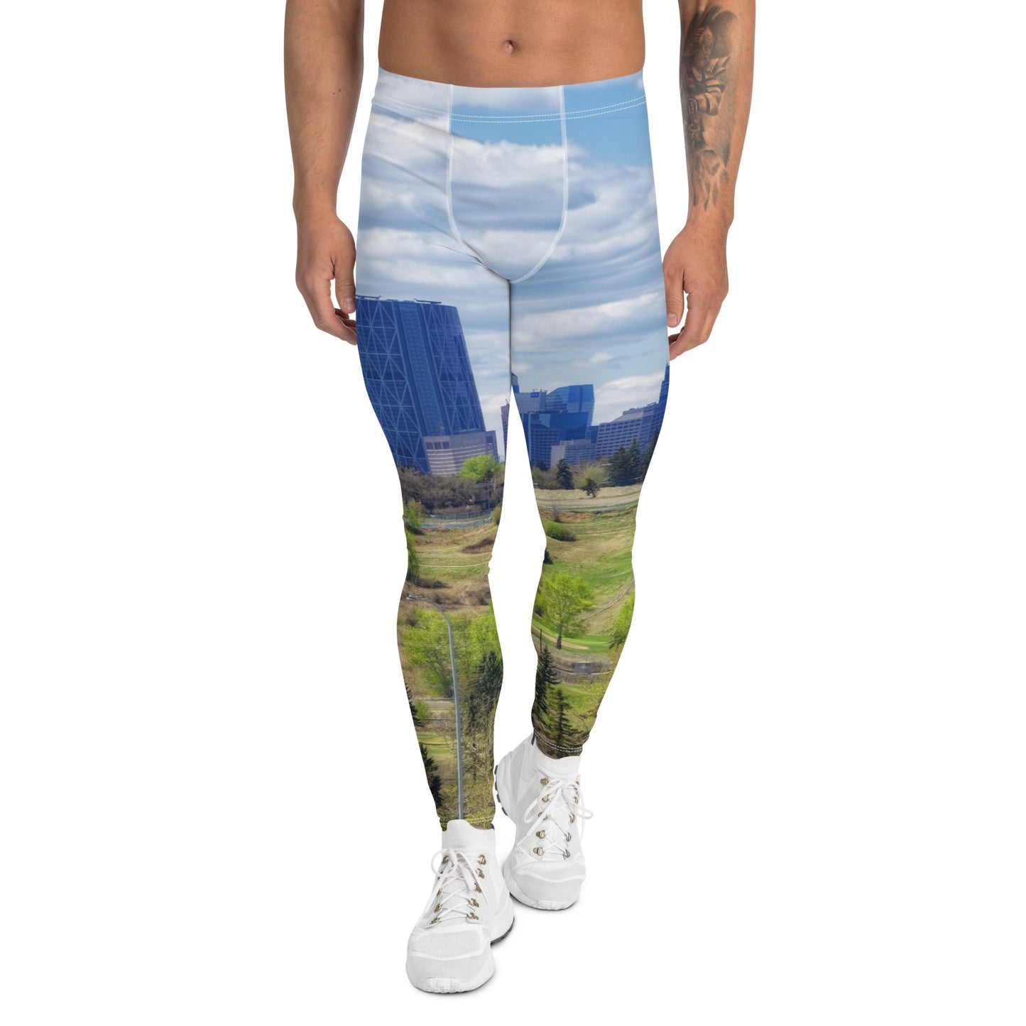 Men's Leggings - Downtown Calgary Vista Heights