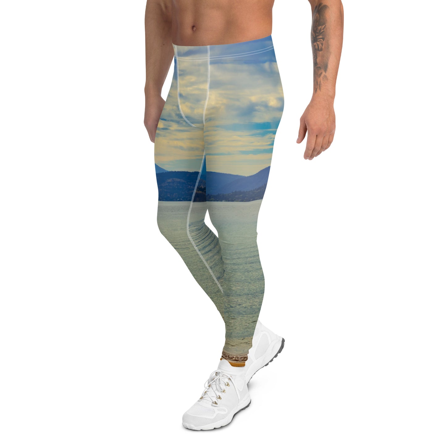 Men's Leggings - Penticton Skaha Lake