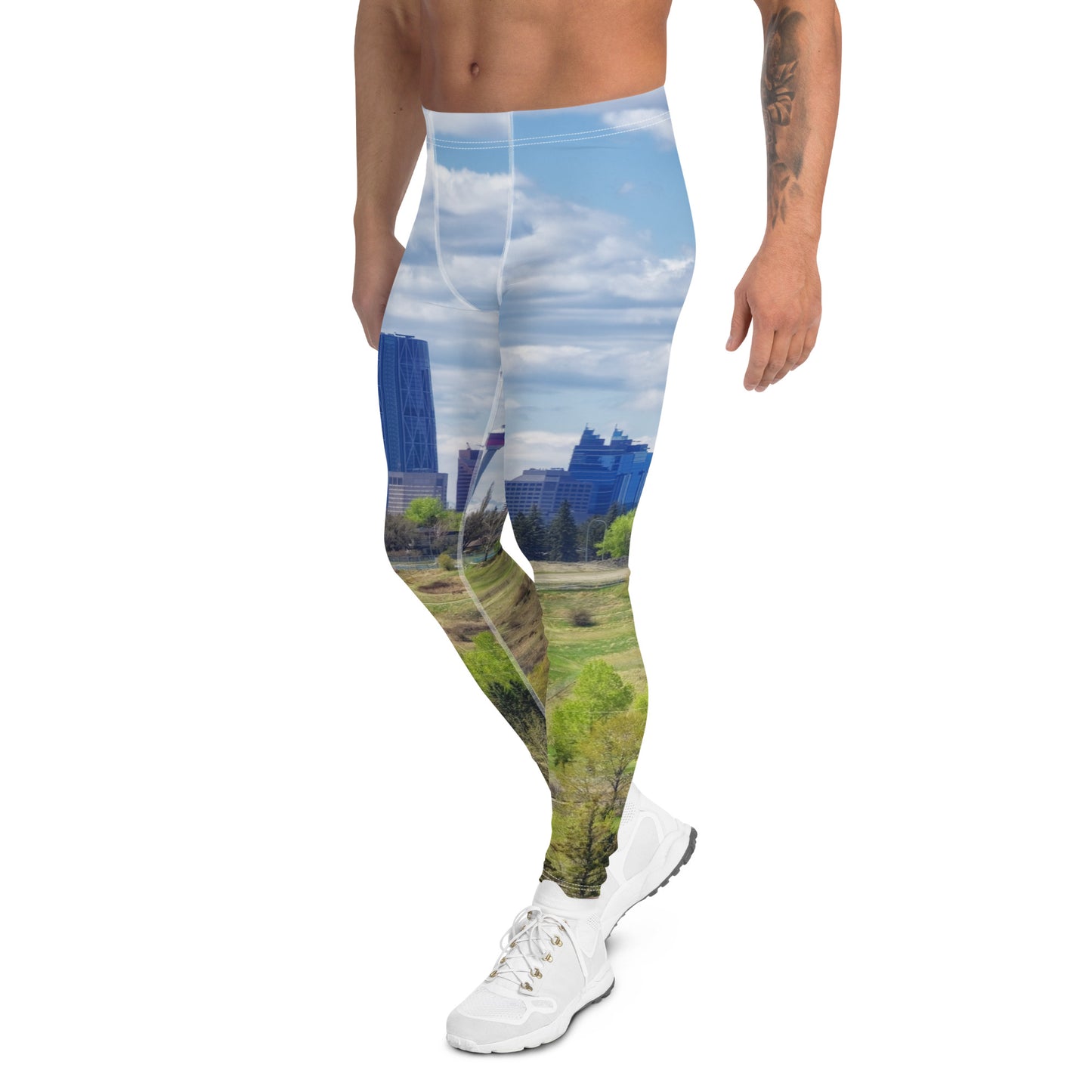 Men's Leggings - Downtown Calgary Vista Heights