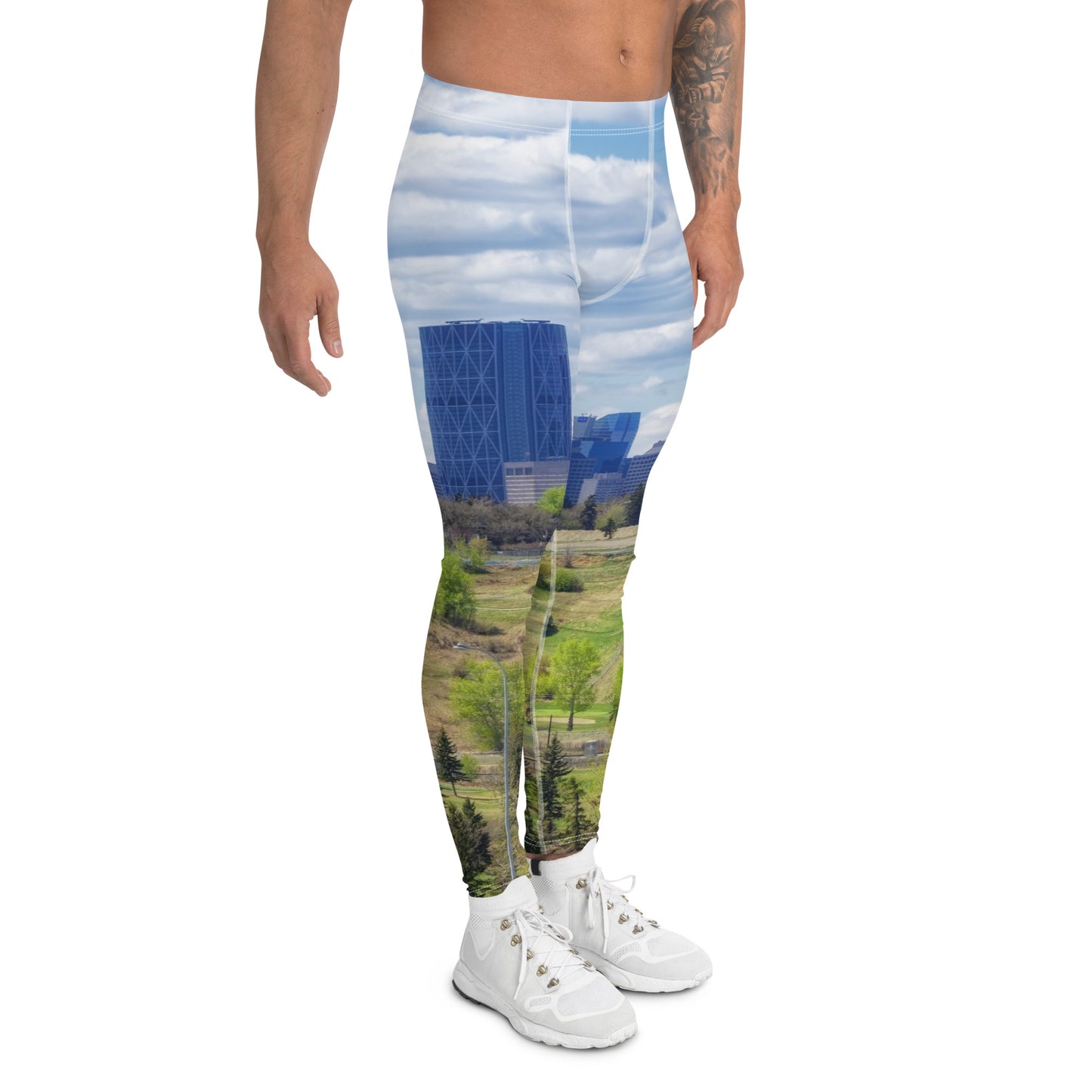 Men's Leggings - Downtown Calgary Vista Heights