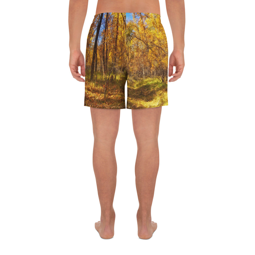 Men's Recycled Athletic Shorts - Carburn Park Fall