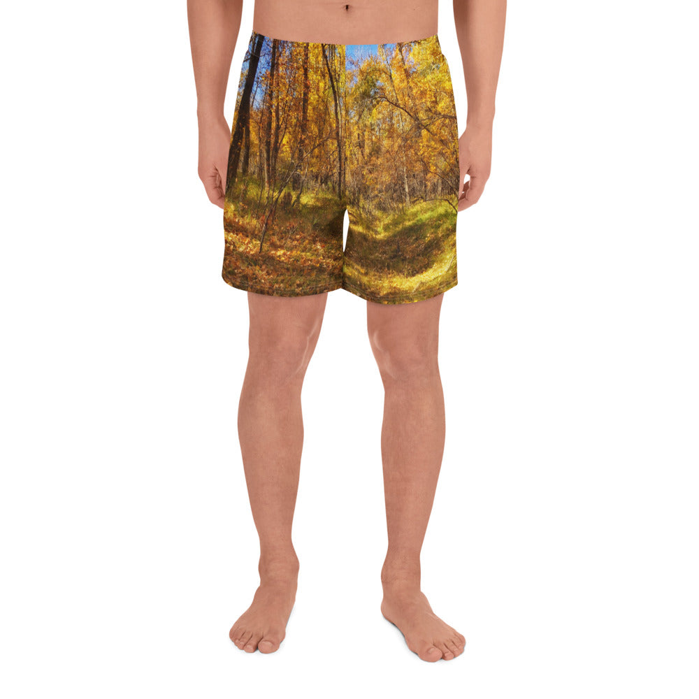 Men's Recycled Athletic Shorts - Carburn Park Fall