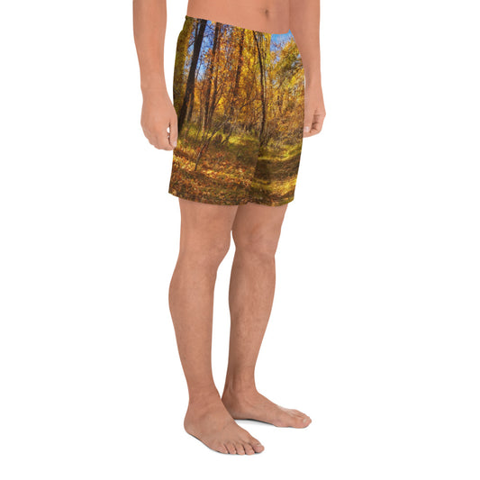 Men's Recycled Athletic Shorts - Carburn Park Fall