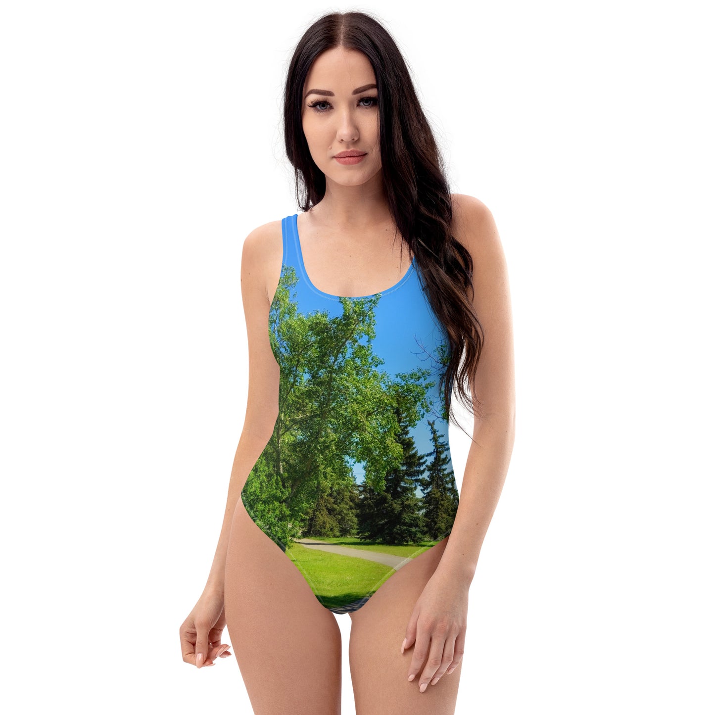 One-Piece Swimsuit - Calgary in the Summer