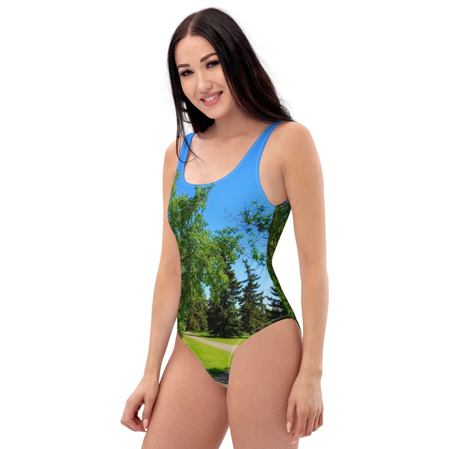 One-Piece Swimsuit - Calgary in the Summer