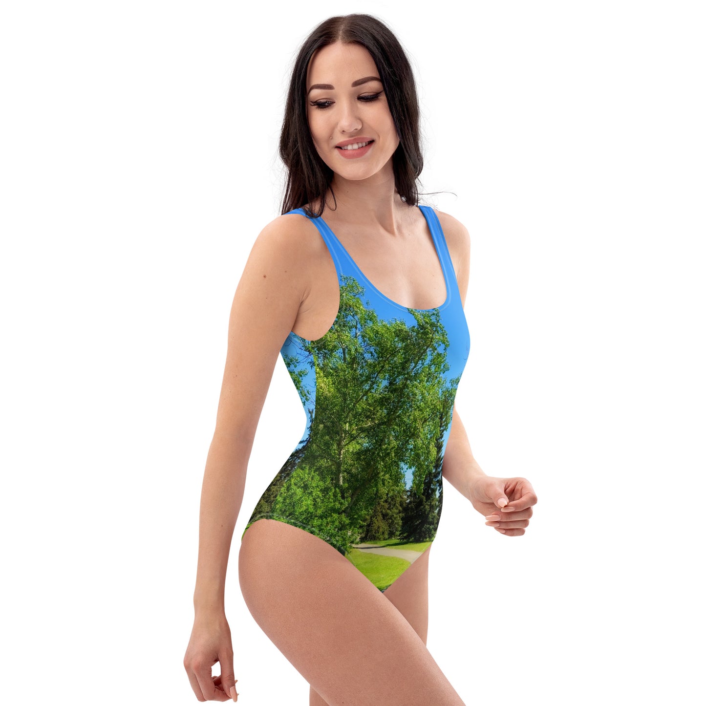 One-Piece Swimsuit - Calgary in the Summer