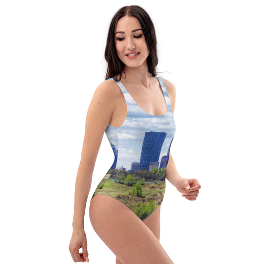 One-Piece Swimsuit - Downtown Calgary Vista Heights Hill
