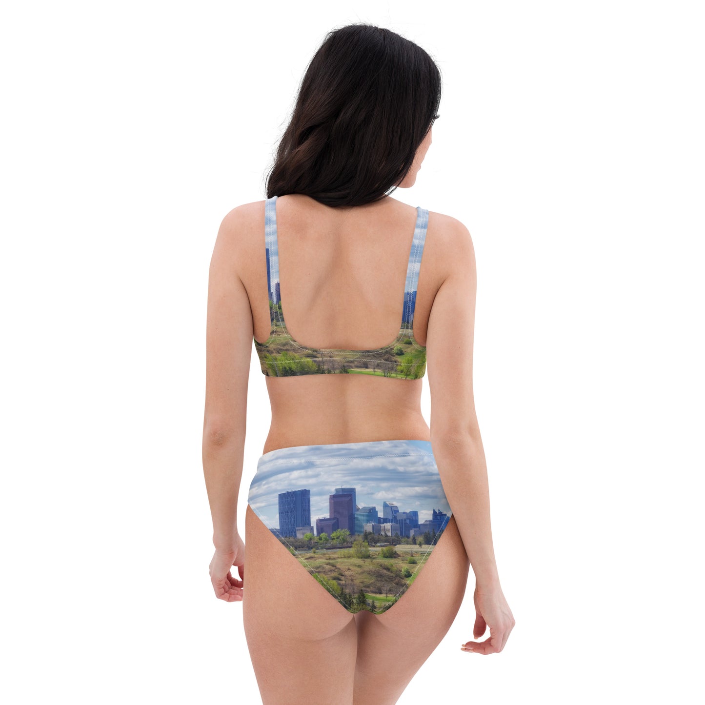 Recycled High-Waisted Bikini - Downtown Calgary Vista Heights Hill