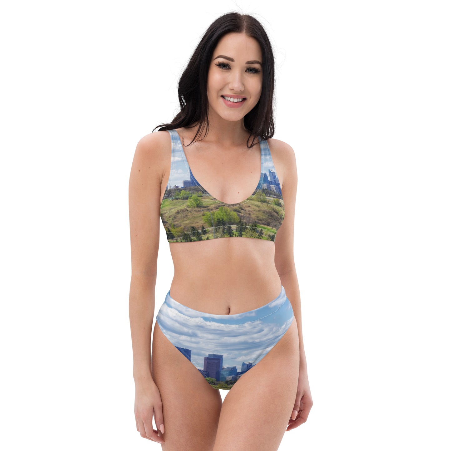 Recycled High-Waisted Bikini - Downtown Calgary Vista Heights Hill
