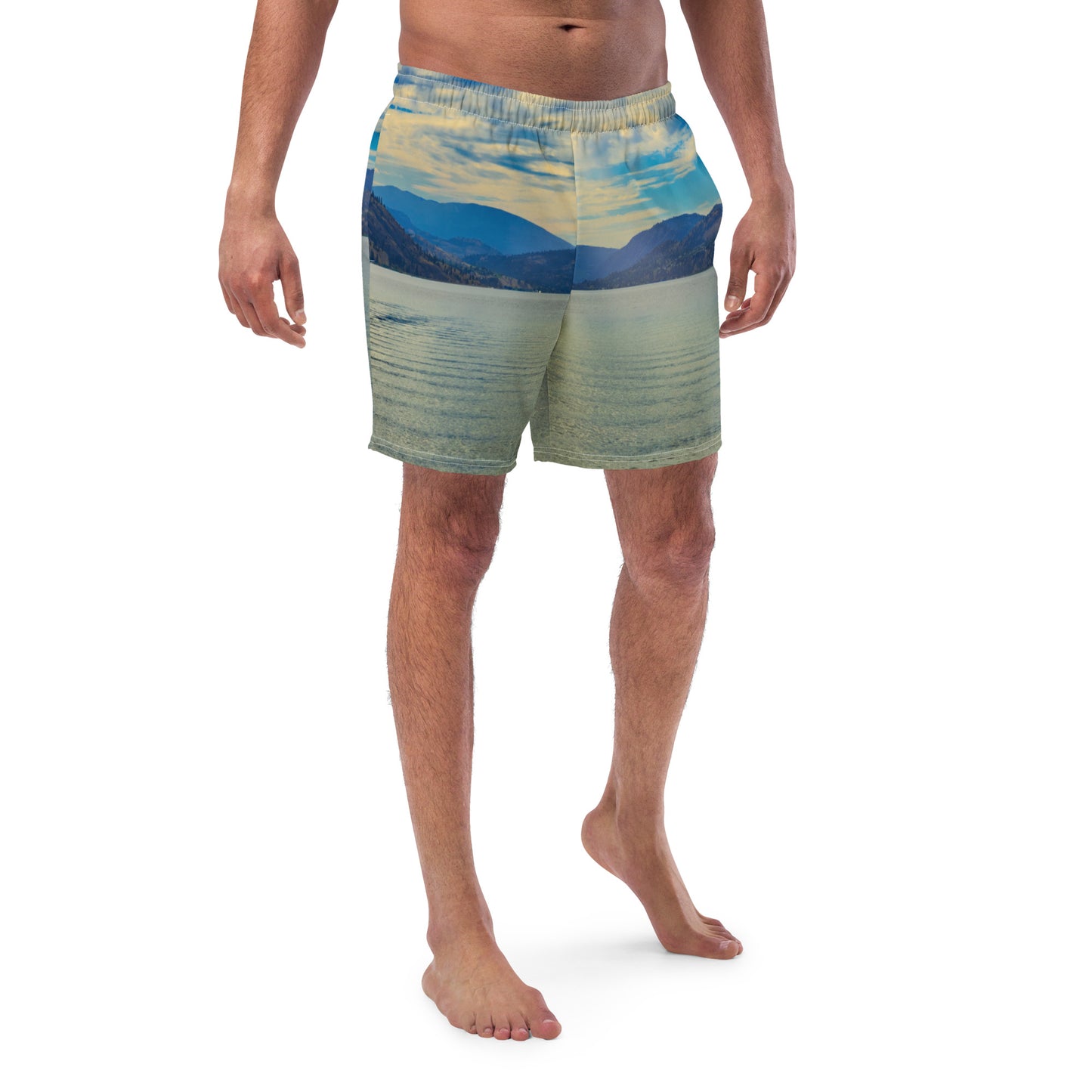 Men's Swim Trunks - Penticton Skaha Lake