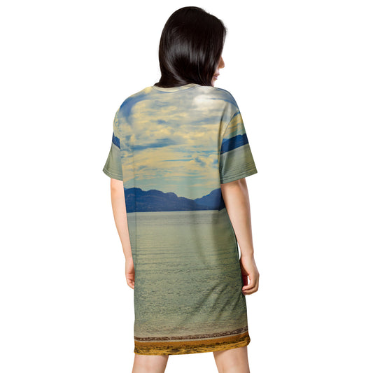 All-Over T-Shirt Dress - Penticton Skaha Lake