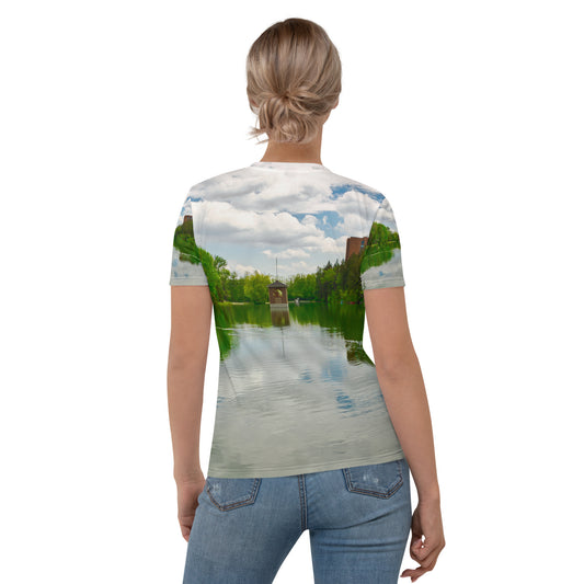 Women's All-Over T-shirt - Bowness Park Lagoon
