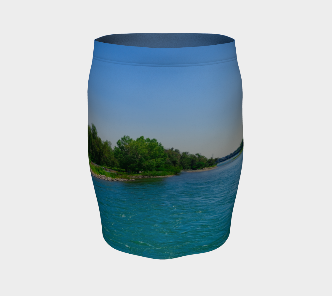 Fitted Skirt - Bow River George C. King Bridge