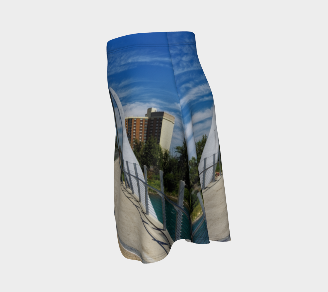 Women's Flare Skirt - George C. King Bridge