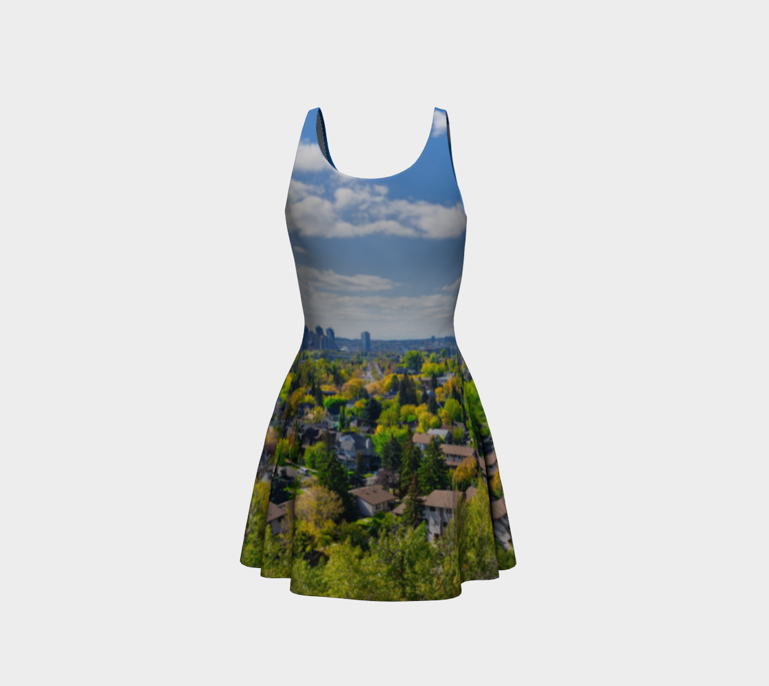 Flare Dress - McHugh Bluff Fall Colours