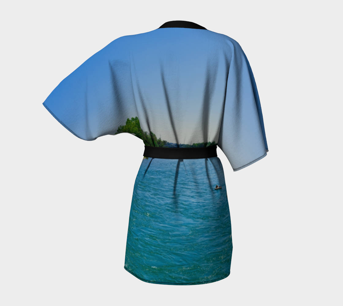 Kimono Robe - Bow River George C. King Bridge