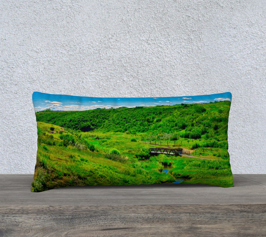 24x12 Pillow Case - West Nose Creek Park
