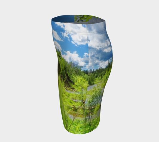 Women's Fitted Skirt - Fish Creek Park Votier's Flats