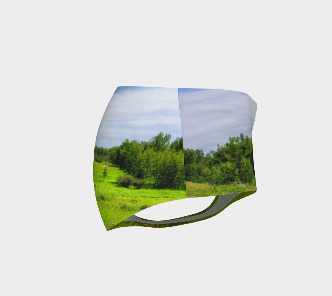 Women's Mini Shorts - Fish Creek Park Votier's Flats Meadow