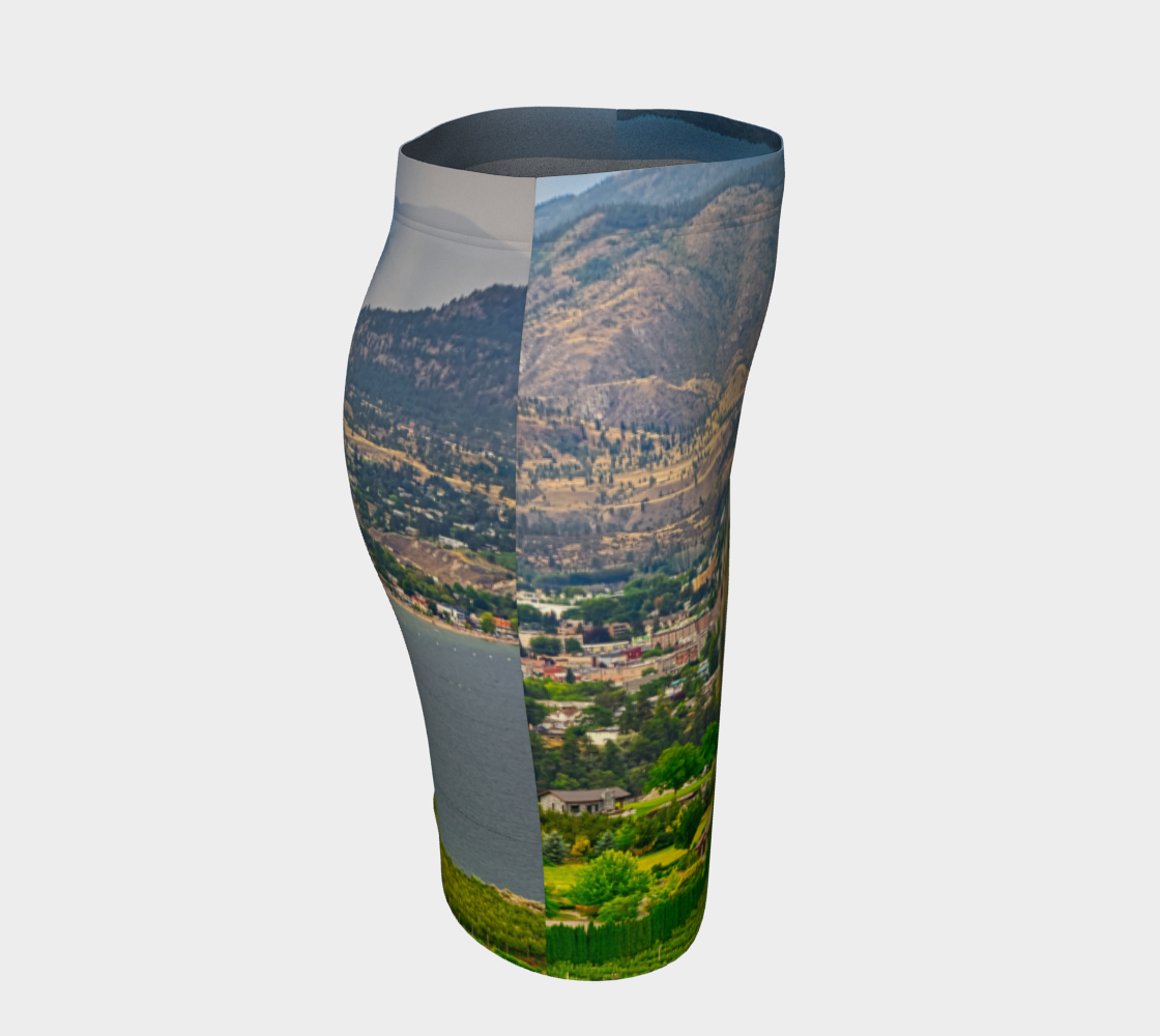 Women's Fitted Skirt - Penticton Munson Mountain