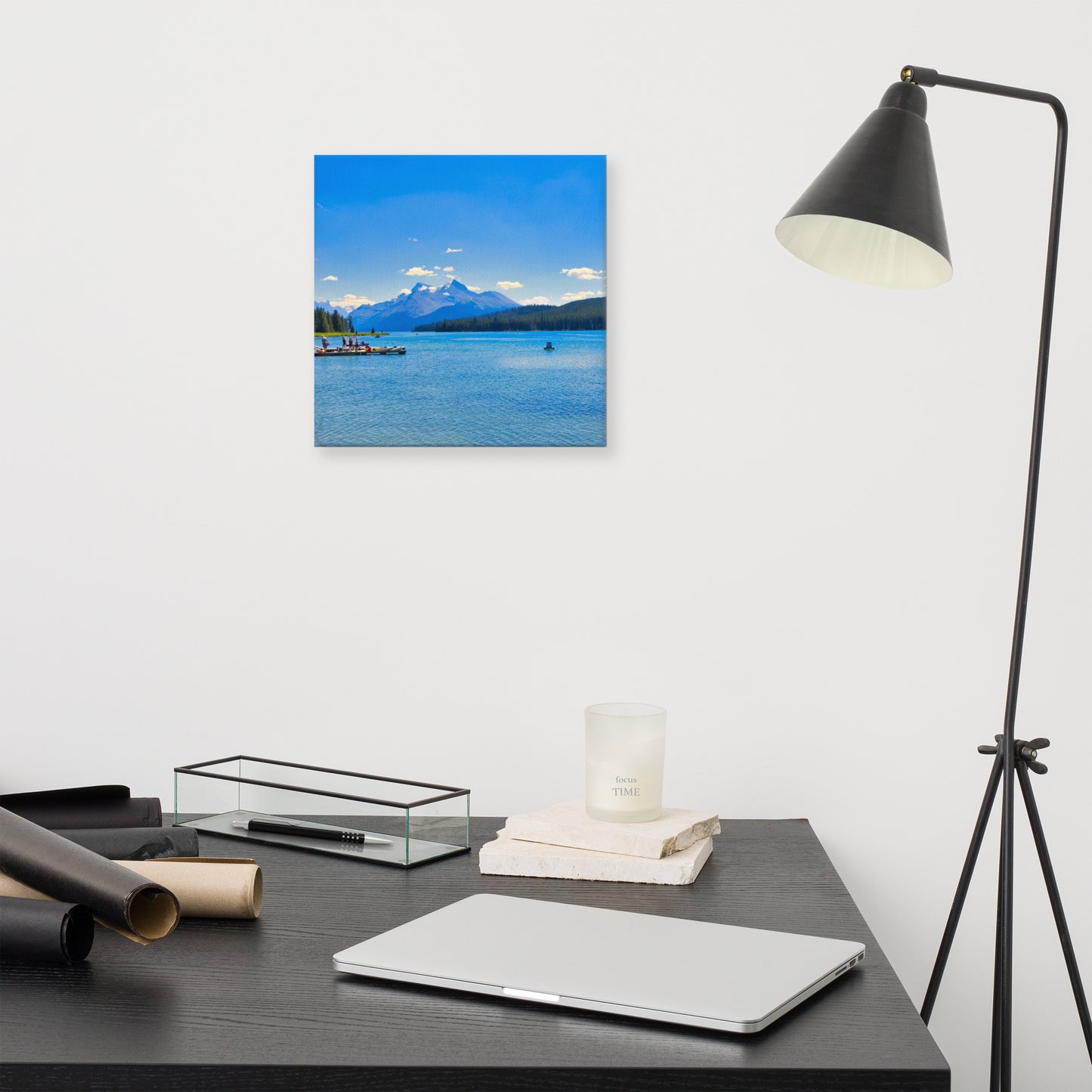 Canvas Print - Maligne Lake