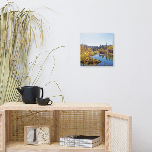 Canvas Print - Fish Creek Votier's Flats Fall